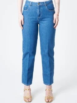 Chloé Stora - Ricil Jean in Bleu Moyen (Medium Blue)