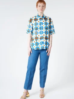 Chloé Stora - Ricil Jean in Bleu Moyen (Medium Blue)