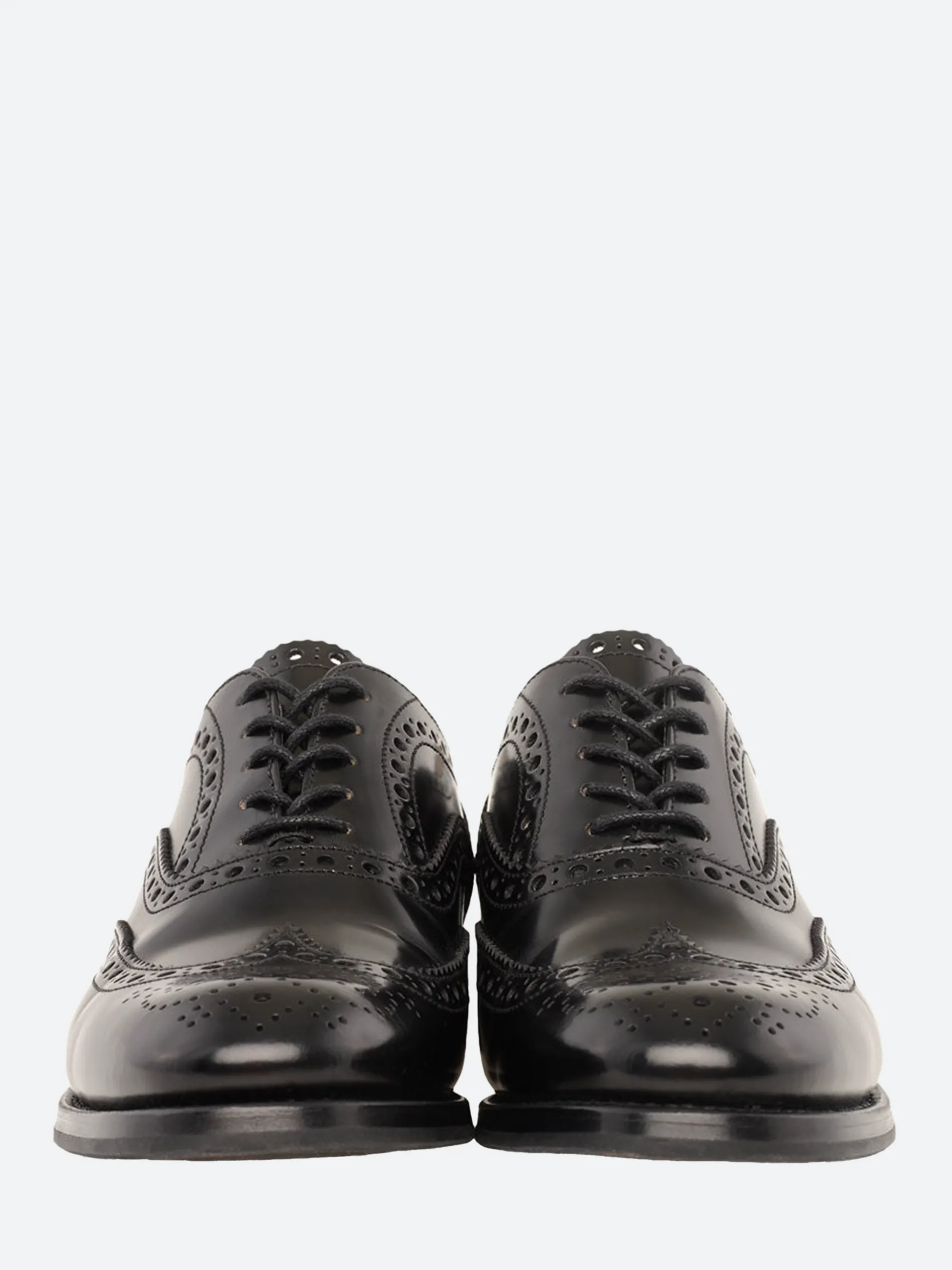 Church's - Burwood R in Black Polished