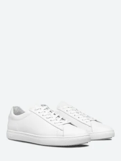 CLAE - Bradley in Triple White Leather