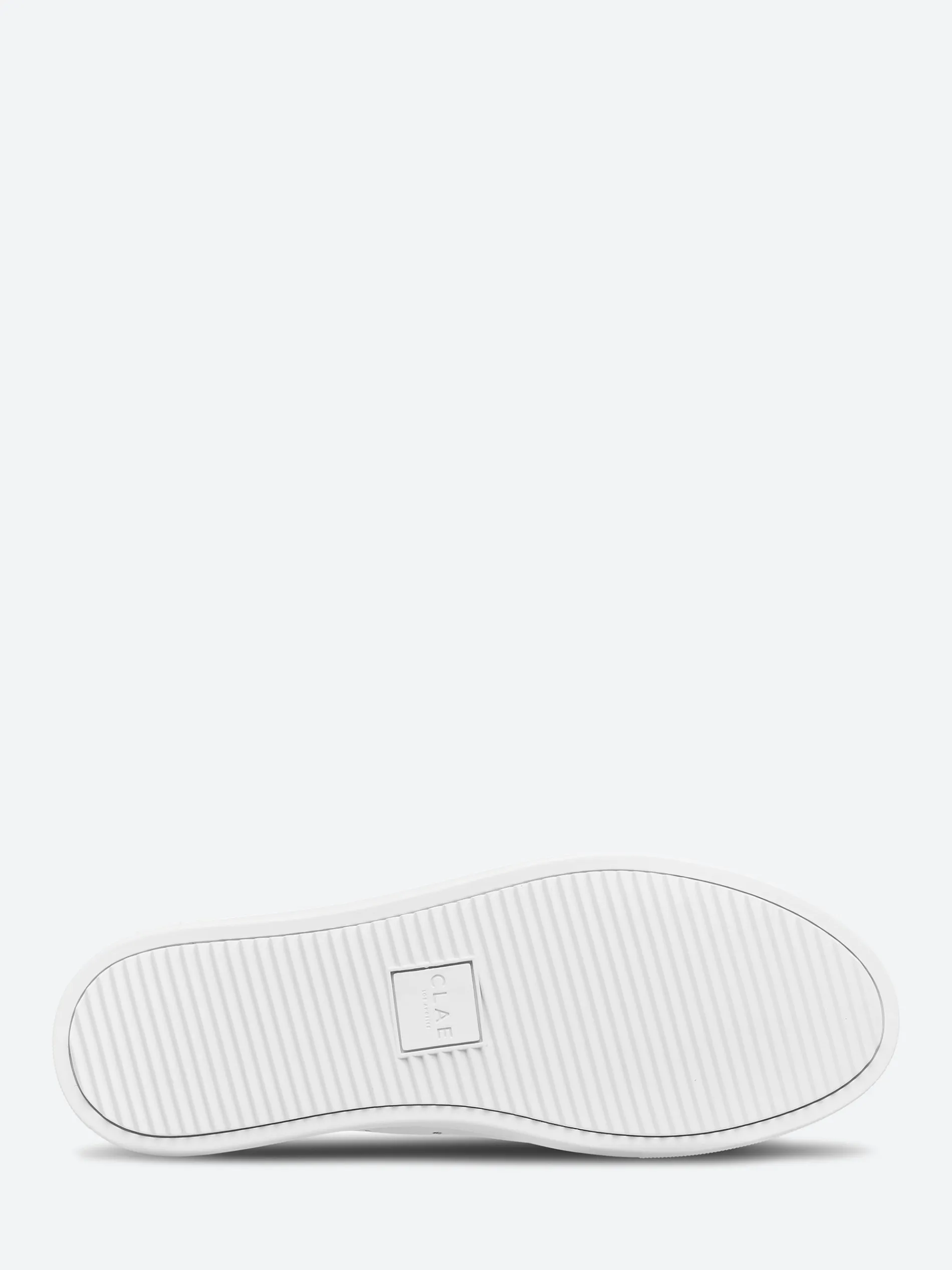 CLAE - Bradley in Triple White Leather