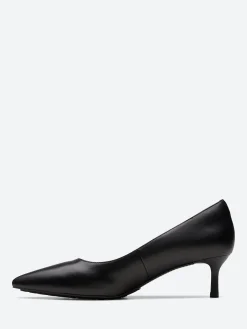 Clarks - Adela Court Heel in Black