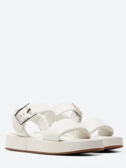 Clarks - Alda Strap in Off White