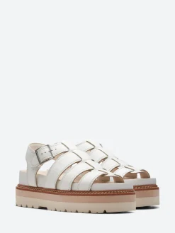Clarks - Orianna Twist in Off White
