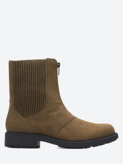 Clarks - Orinoco2 Up in Dark Olive Suede