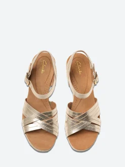 Clarks - Sabina Strap in Champagne