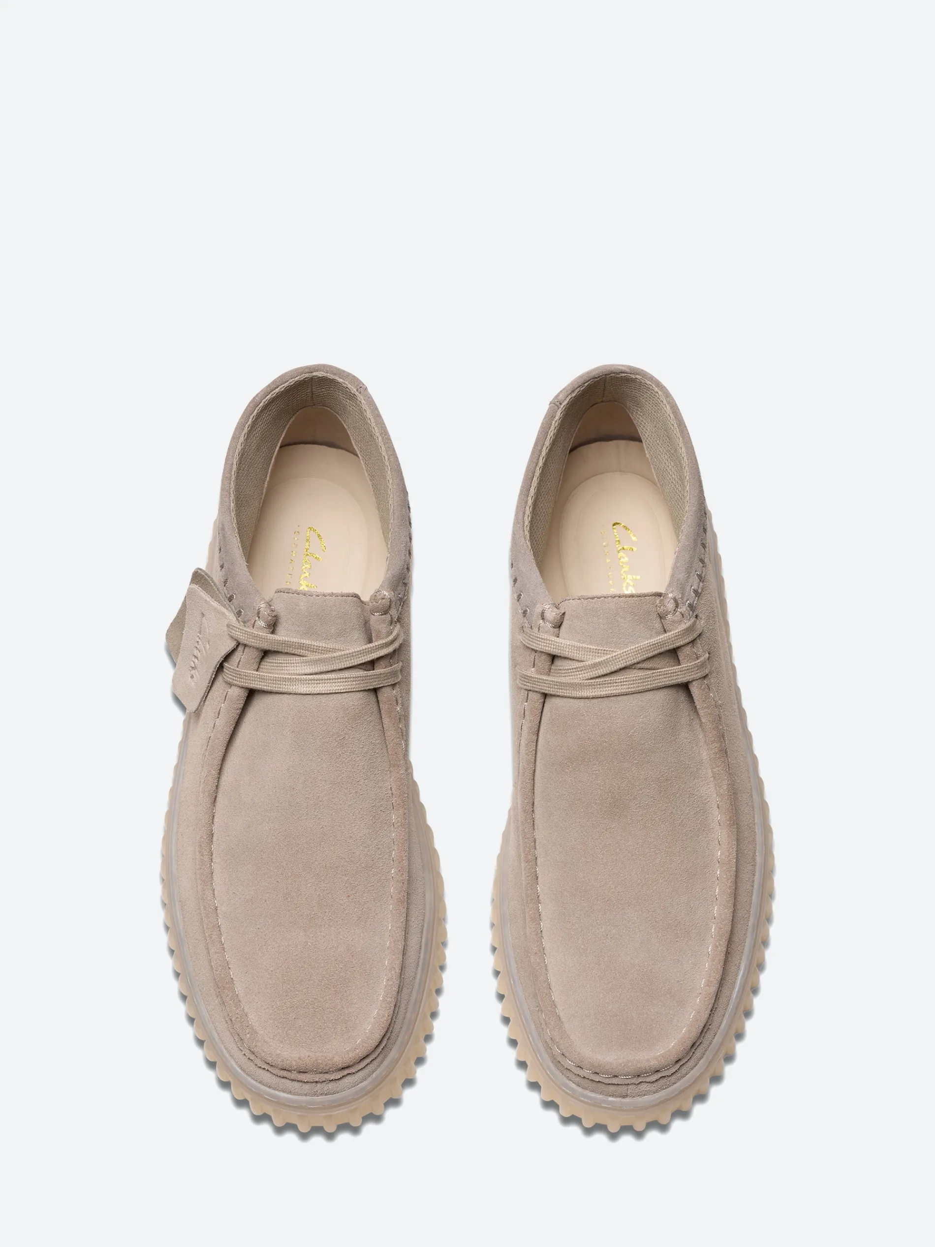 Clarks - Torhill Hi in Light Grey Suede