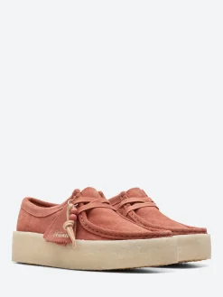 Clarks - Women's Wallabee Cup in Terracotta Suede