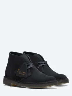 Clarks Originals - Desert Boot in Black Suede