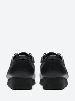 Clarks Originals - Wallabee in Black Tumbled Leather