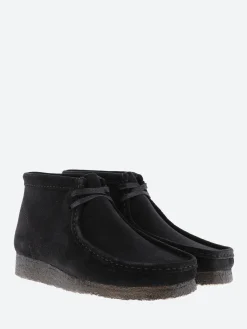 Clarks Originals - Wallabee Boot in Black Suede