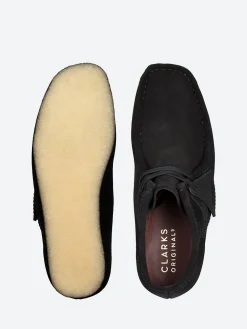 Clarks Originals - Wallabee Boot in Black Suede