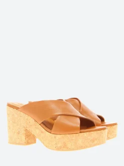 Coclico - Bing Wedge in Cuoio Leather