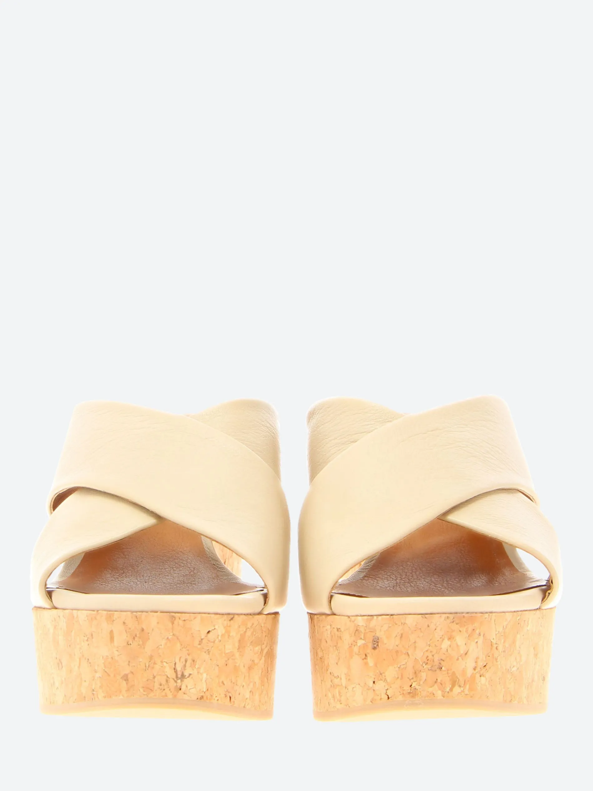 Coclico - Bing Wedge in Latte Macchiato Leather