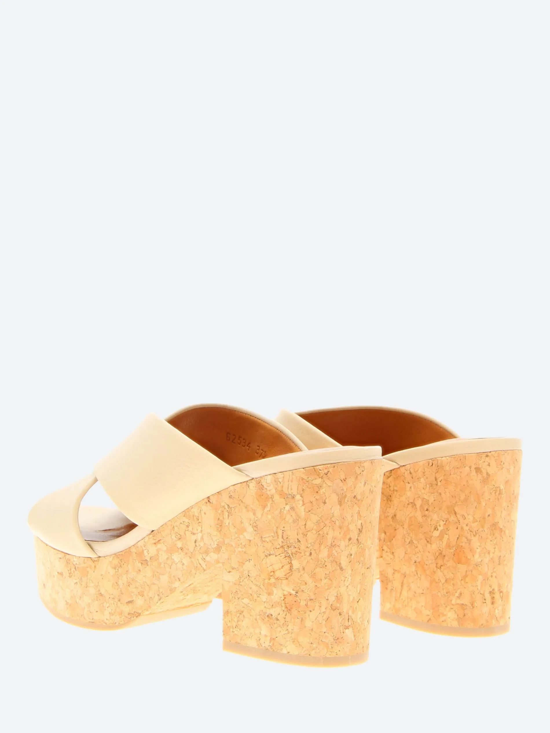 Coclico - Bing Wedge in Latte Macchiato Leather