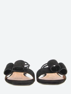 Coclico - Florance Sandal in Black Shimmer Suede