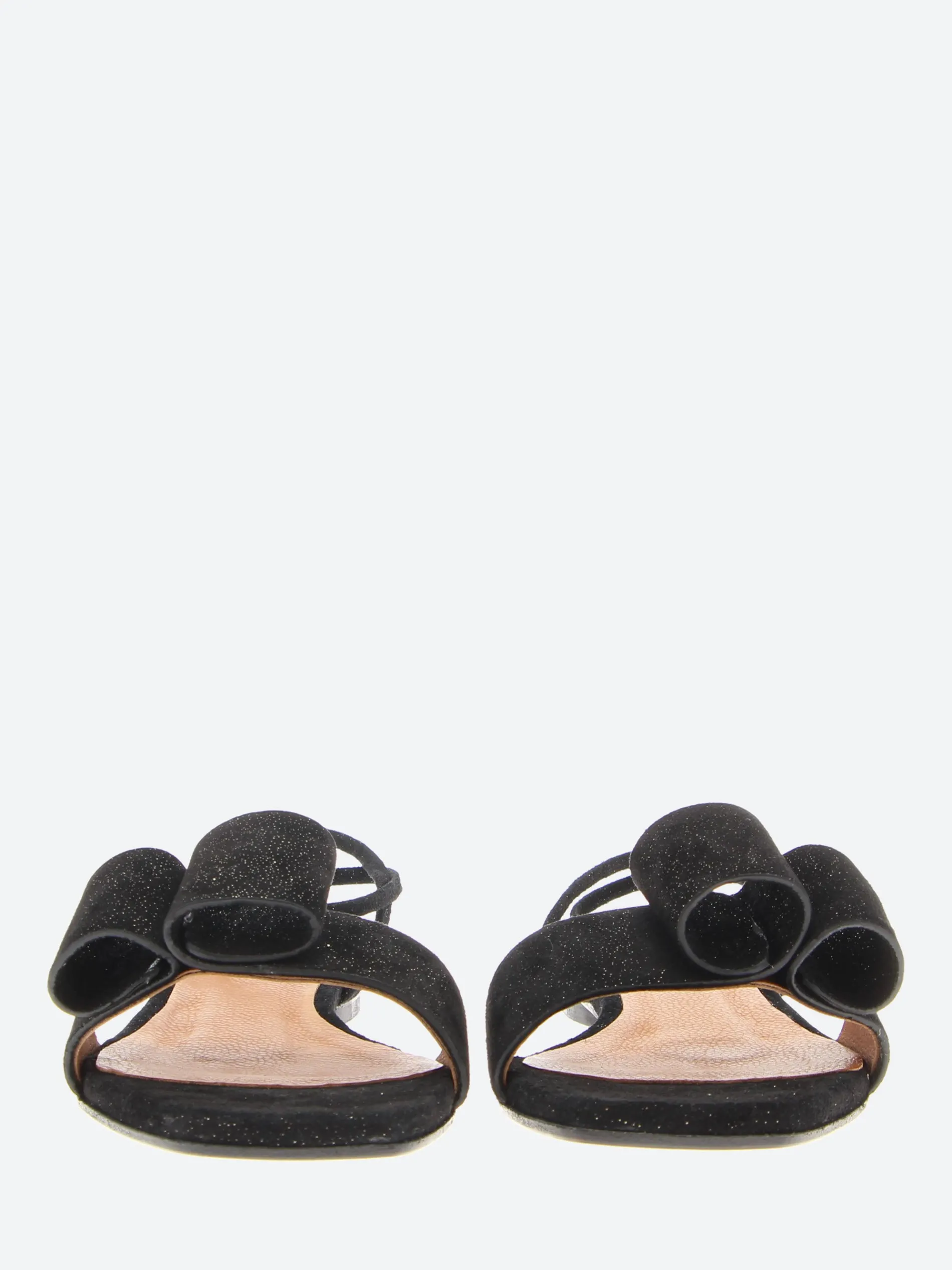 Coclico - Florance Sandal in Black Shimmer Suede