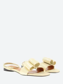 Coclico - Florance Sandal in Champagne Shimmer Suede
