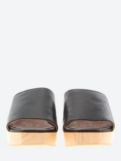 Coclico - Mist Clog in Black Leather