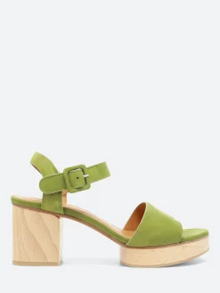 Coclico - Riviera Clog Sandal in Mosstone