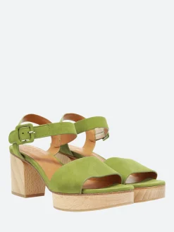 Coclico - Riviera Clog Sandal in Mosstone