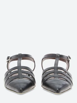 collection PRIVÉE? - C1492 Pointed Toe Flats in Black