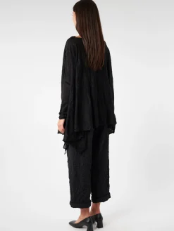 collection PRIVÉE? - Knitted Shirt in Nero/Lurex
