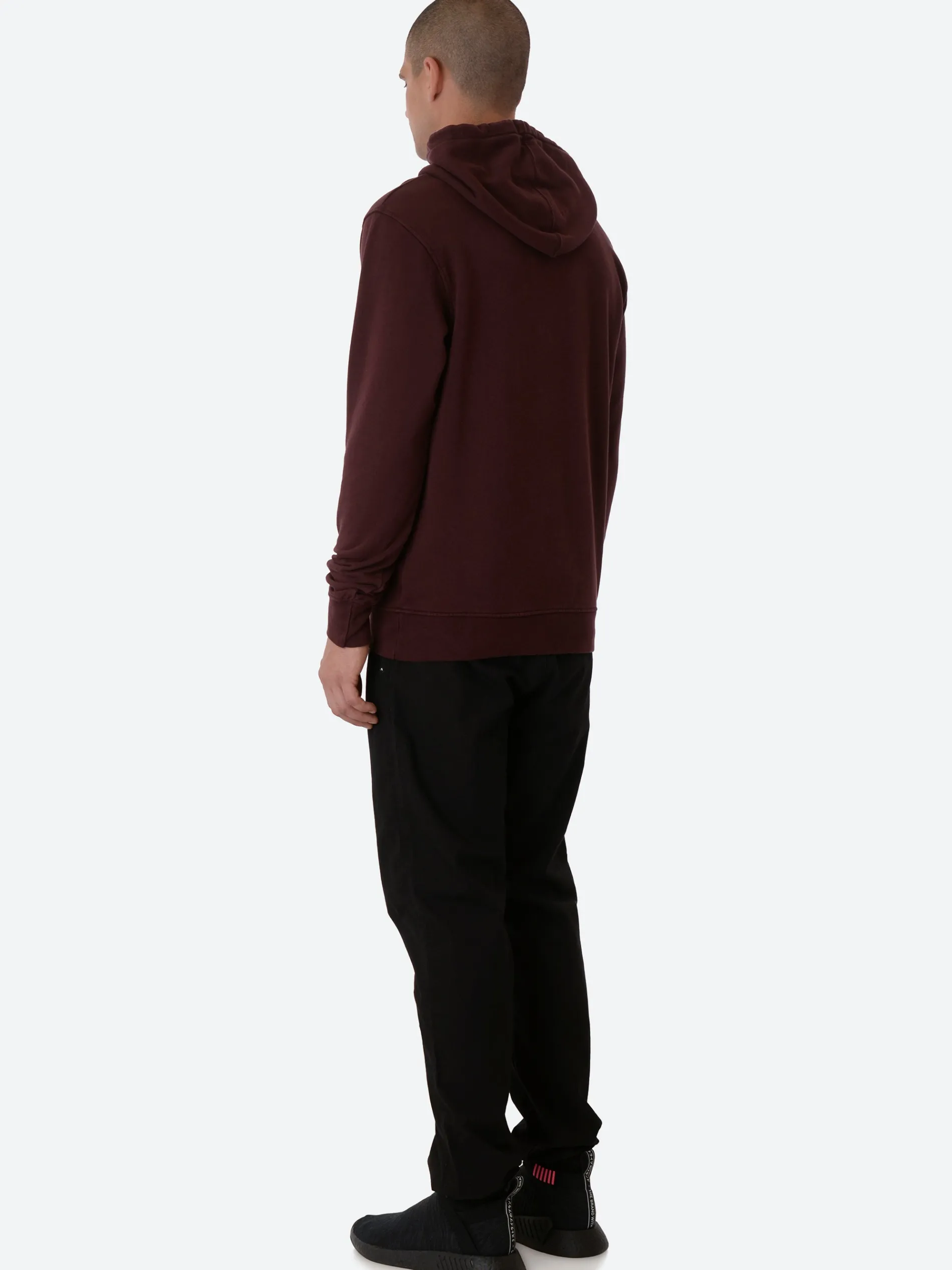 Colorful Standard - Classic Organic Hoodie in Oxblood Red