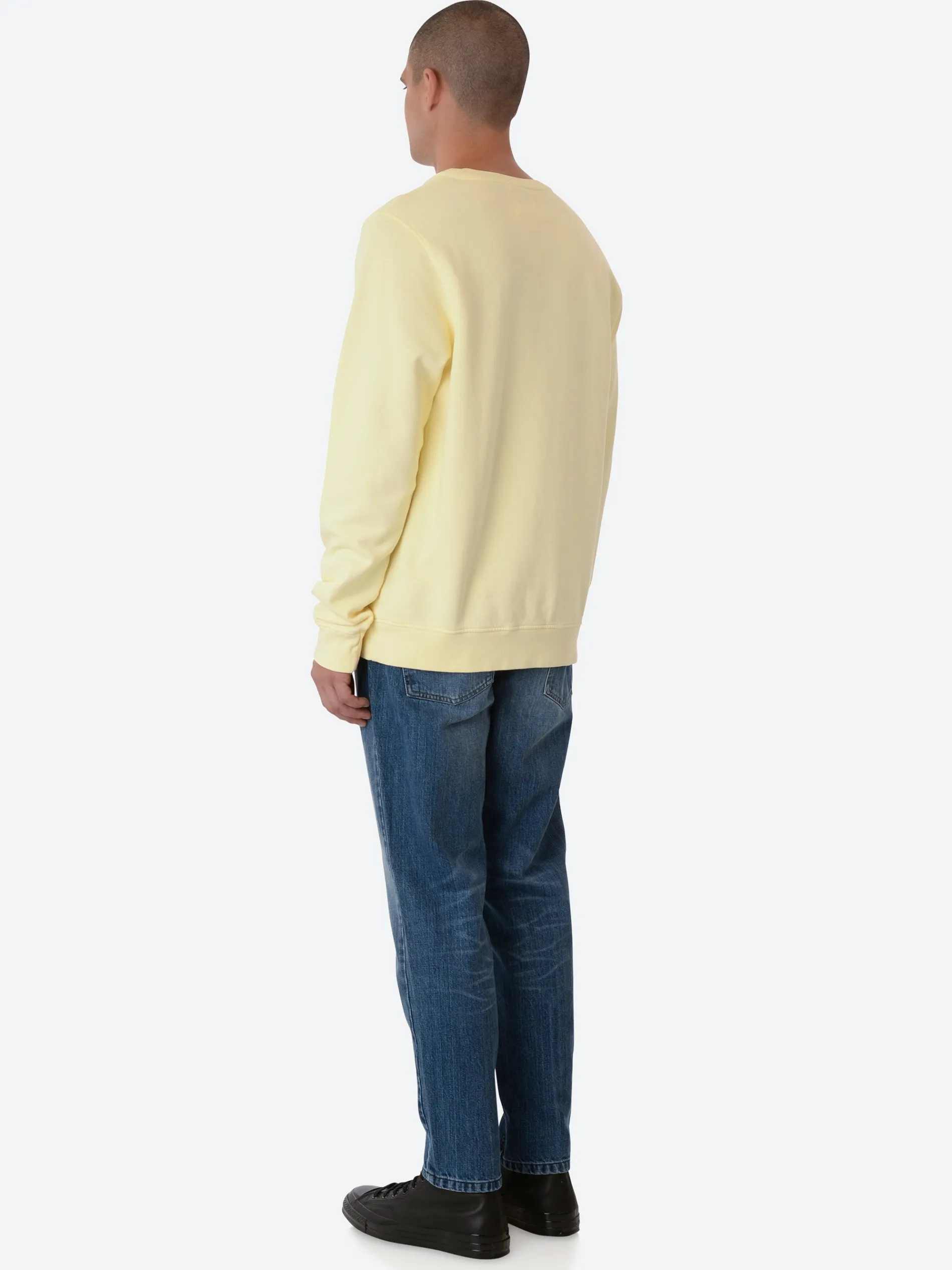 Colorful Standard - Classic Organic Crew in Soft Yellow