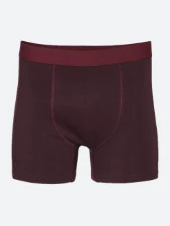 Colorful Standard - Classic Organic Boxer Briefs in Oxblood Red