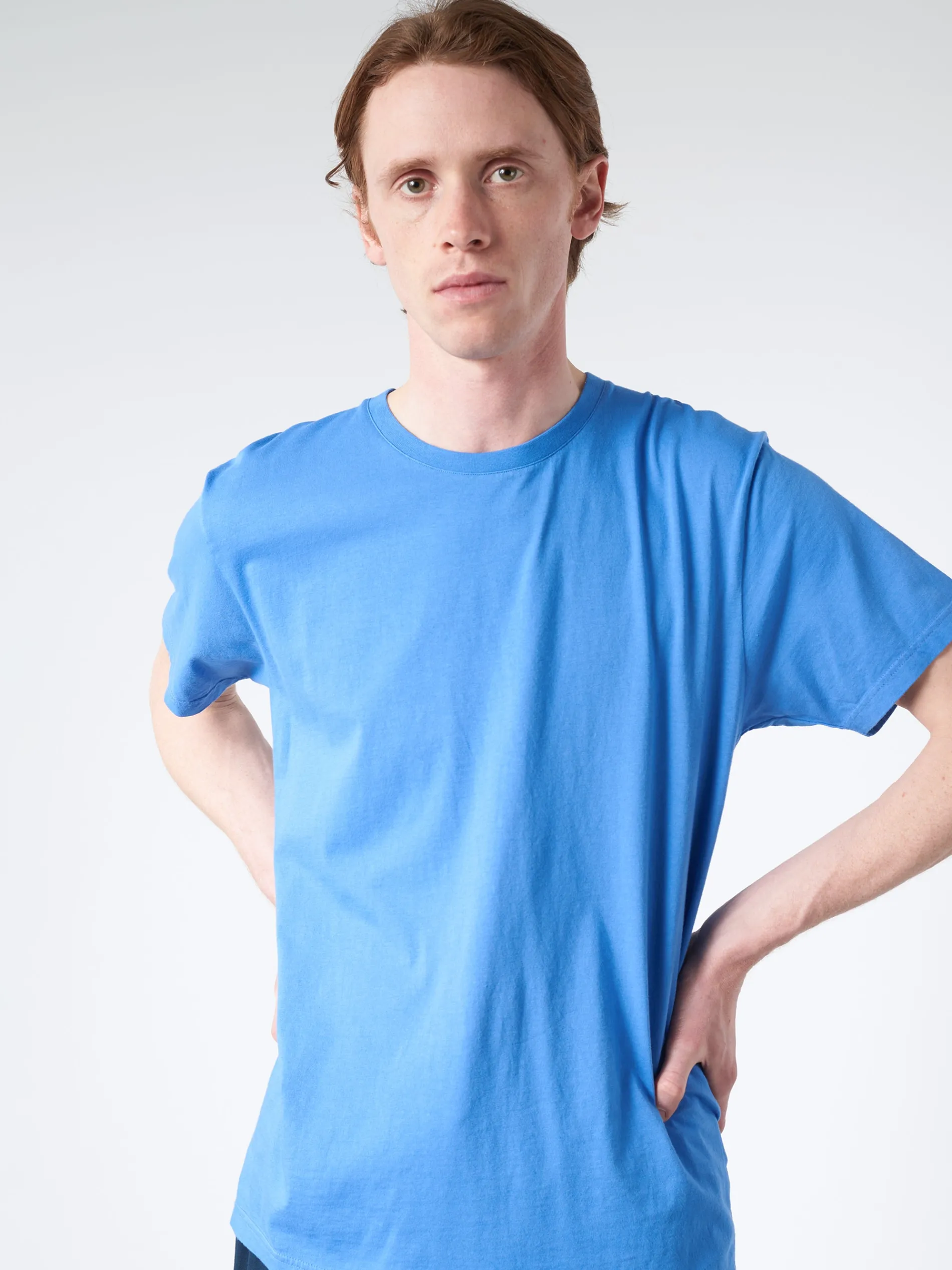 Colorful Standard - Classic Organic Tee in Sky Blue