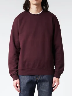 Colorful Standard - Classic Organic Crew in Oxblood Red