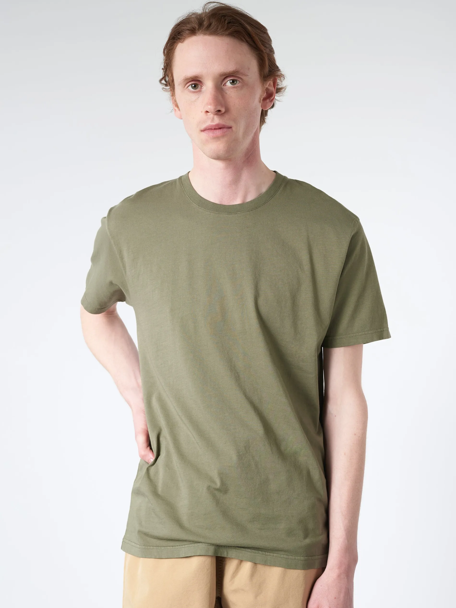 Colorful Standard - Classic Organic Tee in Dusty Olive