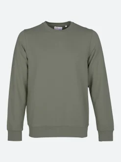 Colorful Standard - Classic Organic Crew in Dusty Olive