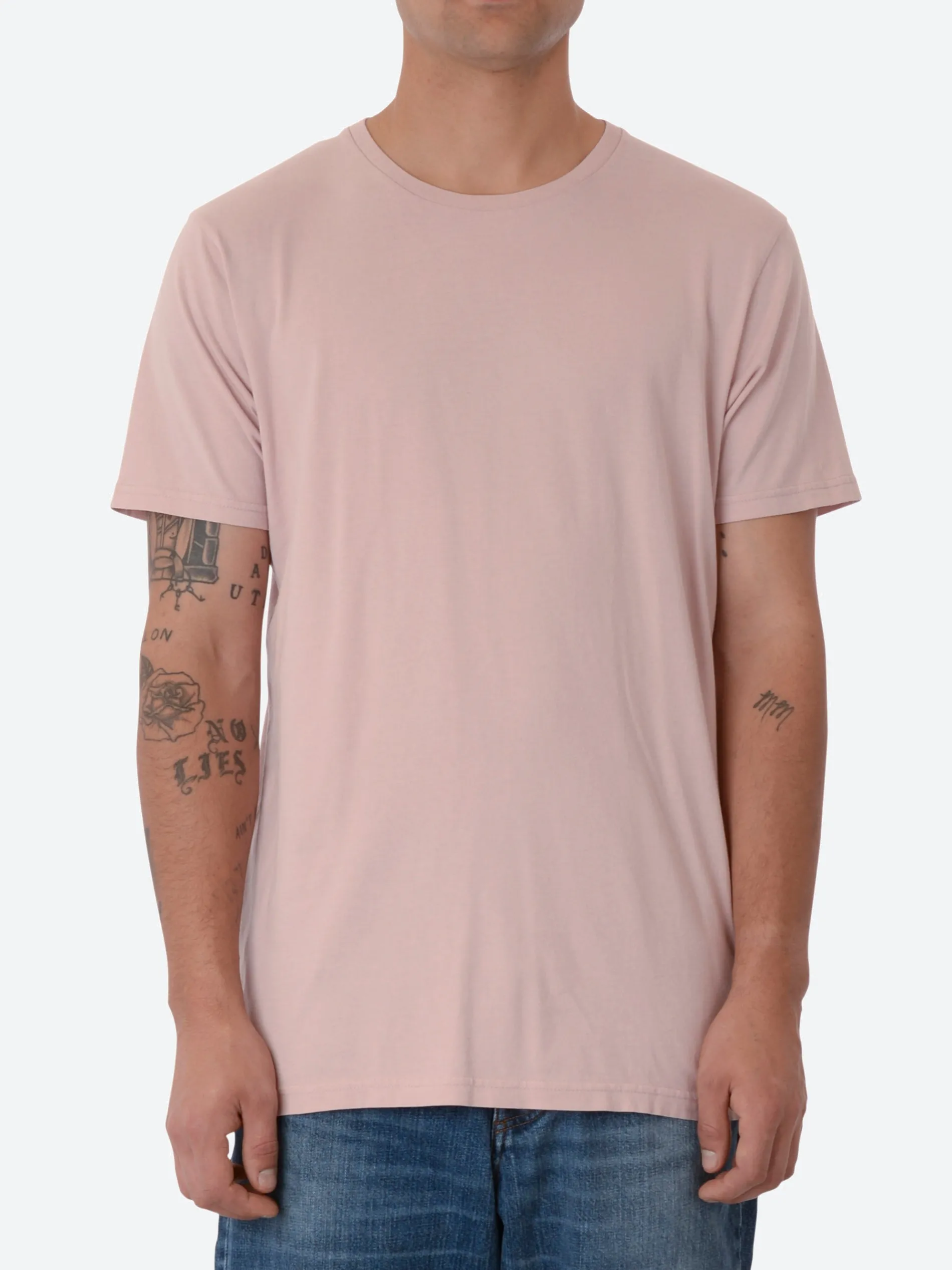 Colorful Standard - Classic Organic Tee in Faded Pink