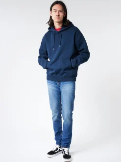 Colorful Standard - Classic Organic Hoodie in Navy