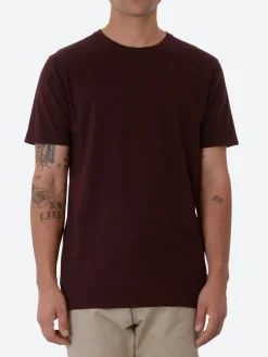 Colorful Standard - Classic Organic Tee in Oxblood Red