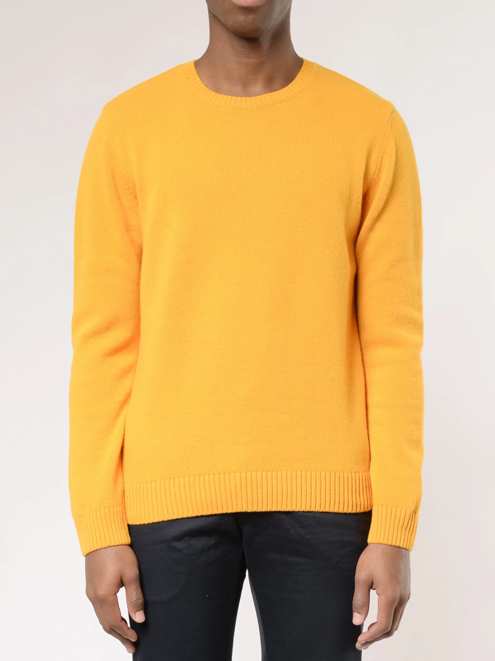 Colorful Standard - Merino Wool Crew in Burned Yellow
