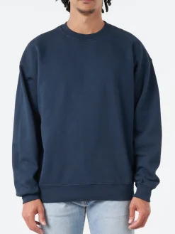 Colorful Standard - Oversized Crew in Navy Blue