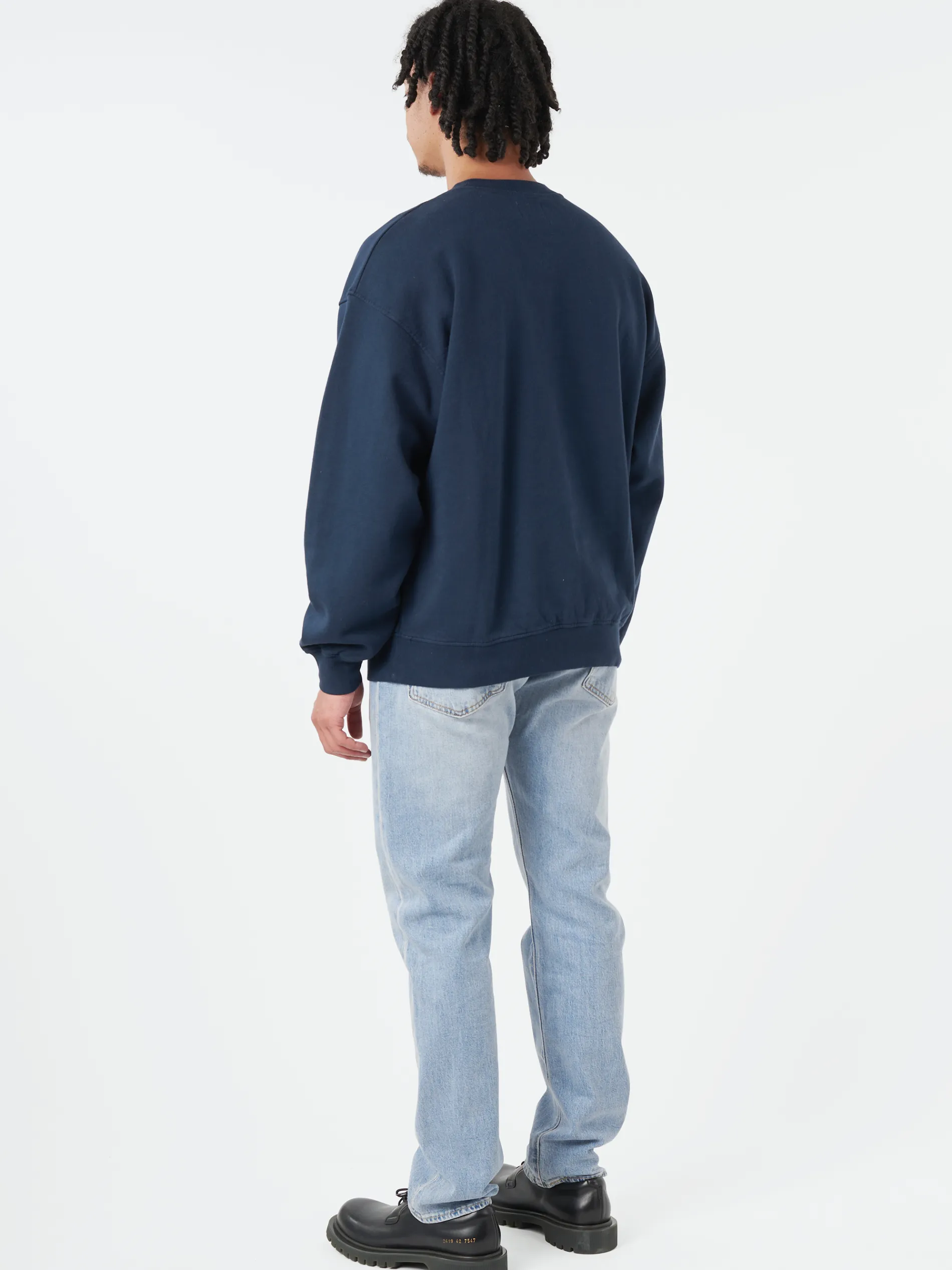 Colorful Standard - Oversized Crew in Navy Blue