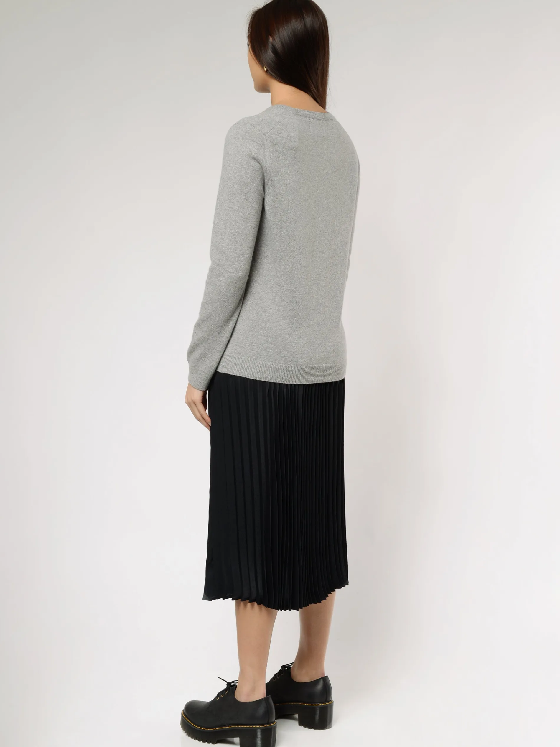 Colorful Standard - W Merino Wool Crew in Heather Grey