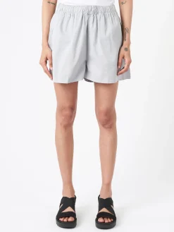 Colorful Standard - W Twill Shorts in Cloud Grey