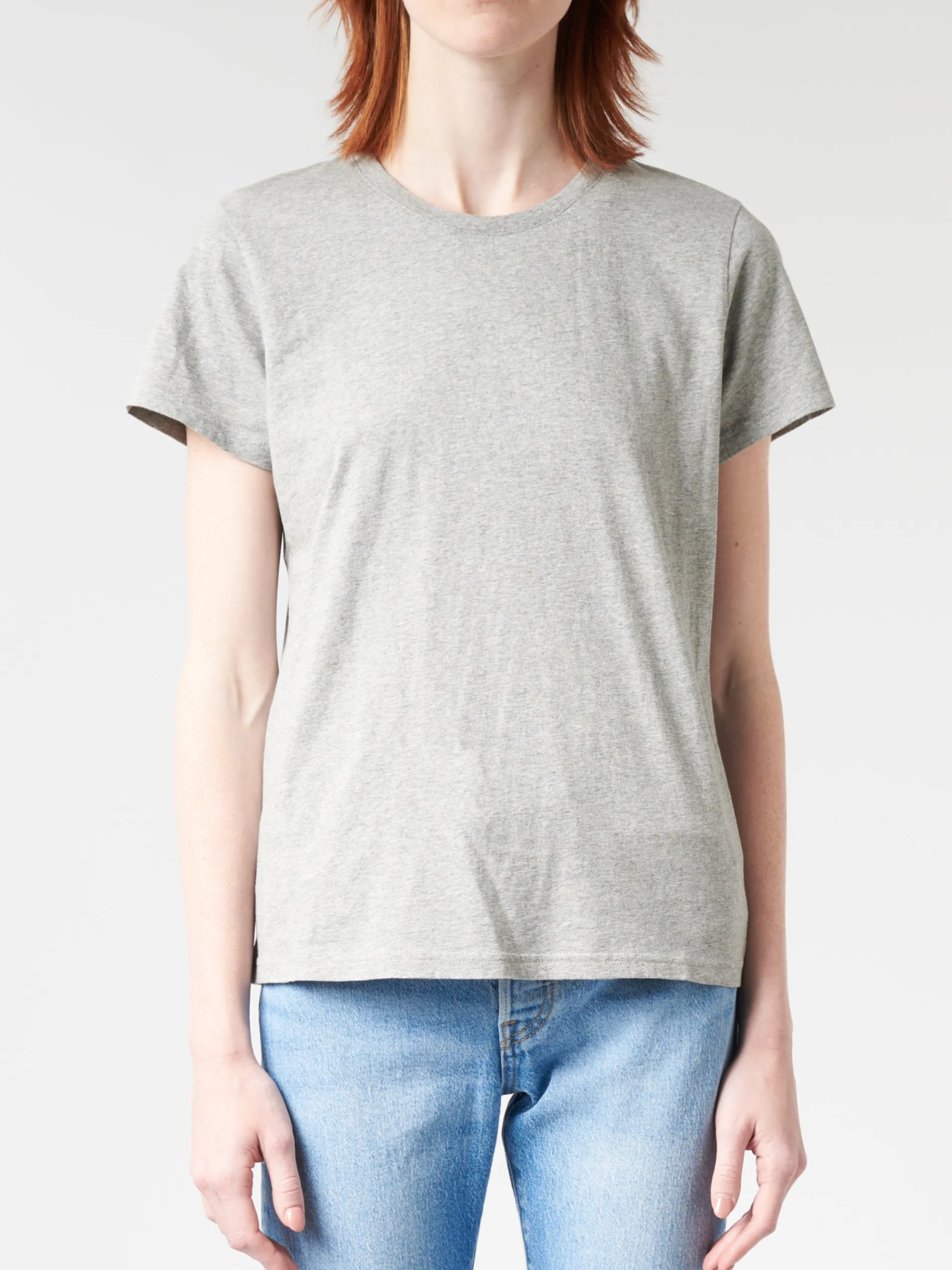 Colorful Standard - Women Light Organic Tee in Heather Grey