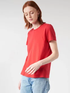 Colorful Standard - Women Light Organic Tee in Scarlet Red