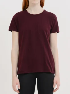 Colorful Standard - Women Light Organic Tee in Oxblood Red