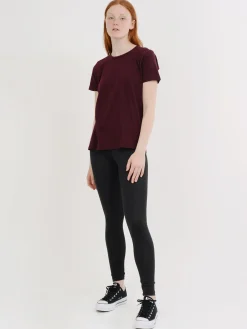 Colorful Standard - Women Light Organic Tee in Oxblood Red