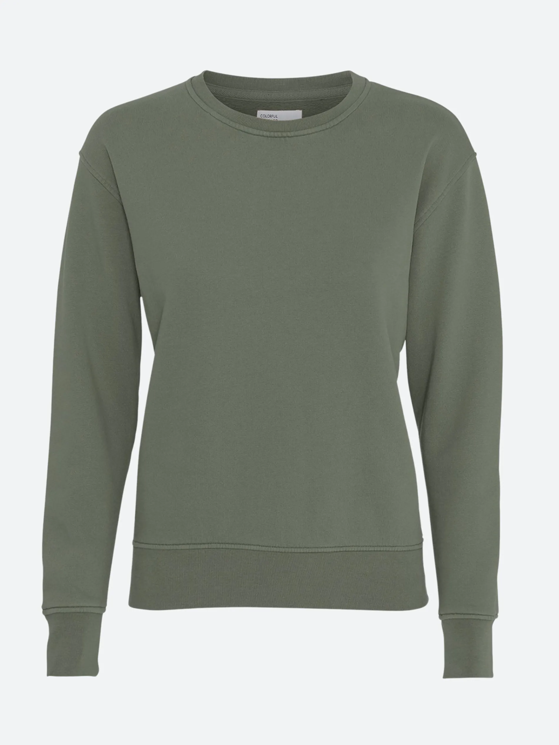 Colorful Standard - Women Classic Organic Crew in Dusty Olive