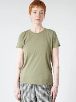 Colorful Standard - Women Light Organic Tee in Dusty Olive