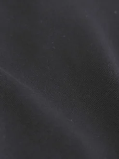 Colorful Standard - Women's Organic Rib Long Sleeve Tee in Deep Black