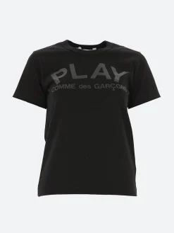 Comme des Garçons PLAY - T187 T-Shirt in Black